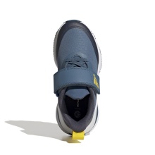 adidas Laufschuhe Fortarun Sport (Freizeit, Cloudfoam, Klettverschluss) blau Kinder